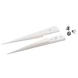 Ceramic Tweezer Tips, Style 73, Zirconia Tips for 73MZ.SA, Pointed, 2" redirect to product page